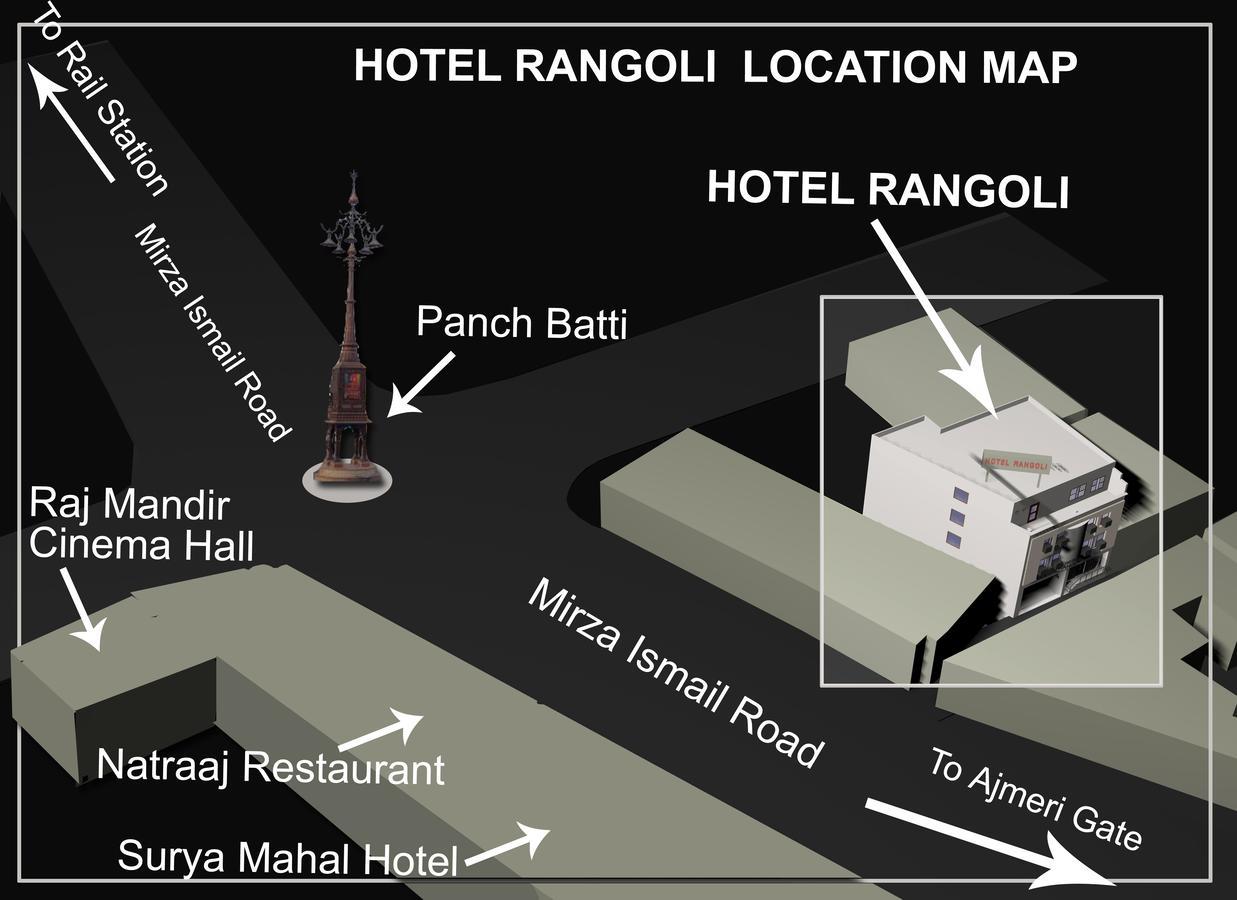 Hotel Rangoli Jaipur Exterior photo